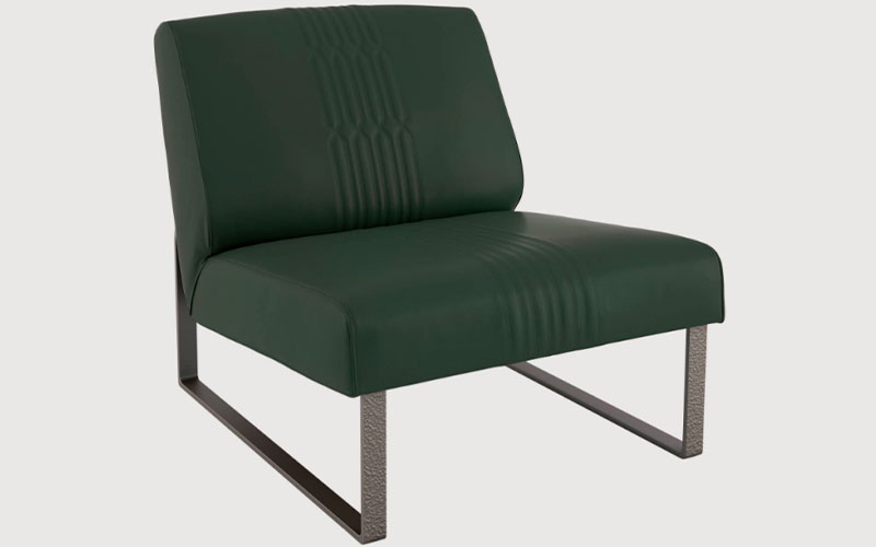 Фото 1 - Кресло Pandora зеленое 